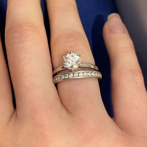 Martin flyer wedding band 0.36 karat 14K